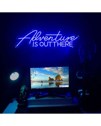 Adventure Is Out There Neon Sign