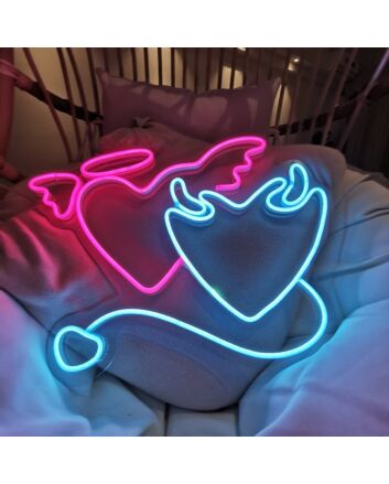 Angel and Devil Led Neon Sign