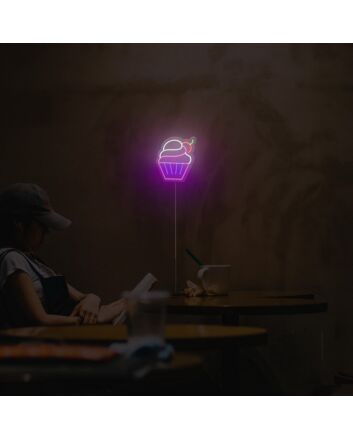 Cup Cake Neon Sign