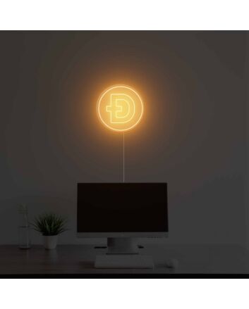 Doge Coin Neon Sign