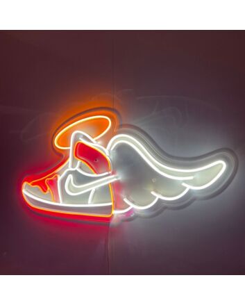 Flying Jordans Neon Sign