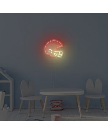 Helmet Neon Sign