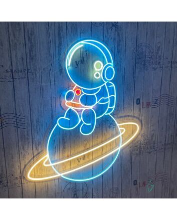 Mini Astranaut Neon Sign