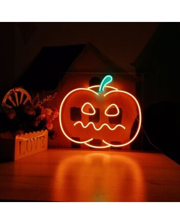 Pumpkin Halloween Led Light Sign