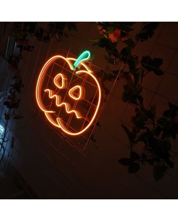 Pumpkin Halloween Led Light Sign