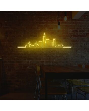 New York Skyline Neon Sign