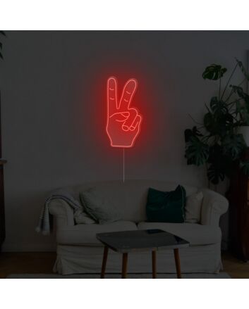Peace Neon Sign