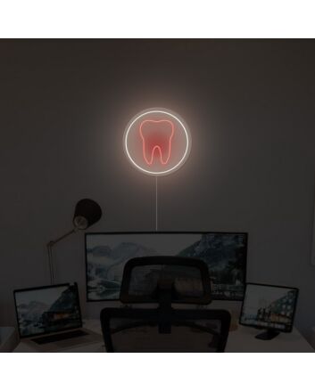 Tooth Neon Sign