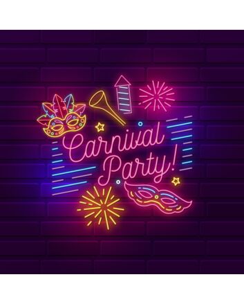 Carnival Party Neon Sign