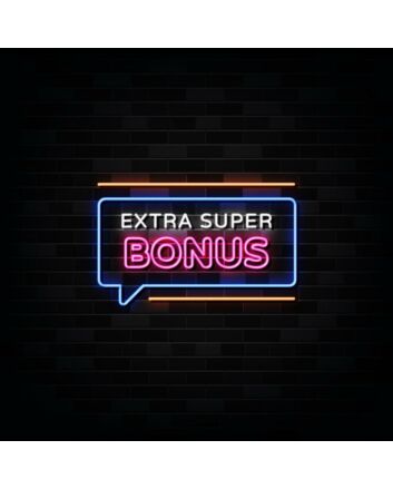 Extra Super Bonus Neon Sign