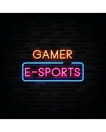 Gamer ESport Neon Sign
