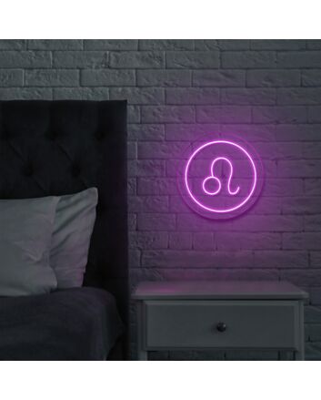 Leo Neon Sign
