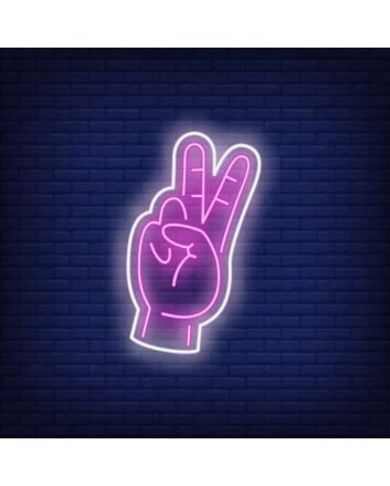 Peace Neon Sign