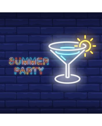 Summer Party Neon Sign