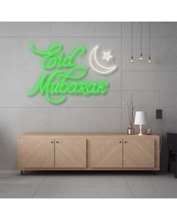 Eid Mubarak Neon Sign