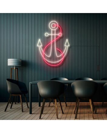 Marine Anchor Neon Sign