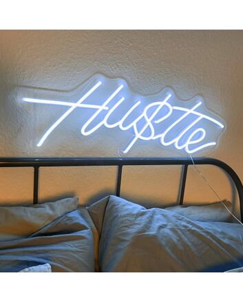 Hustle Neon Sign