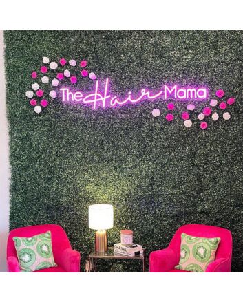 The Hair Mama Neon Sign