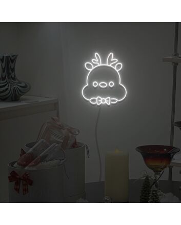 Christmas Deer Neon Sign Fashion Custom Neon Sign Lights Night Lamp Led Neon Sign Light For Home Party
