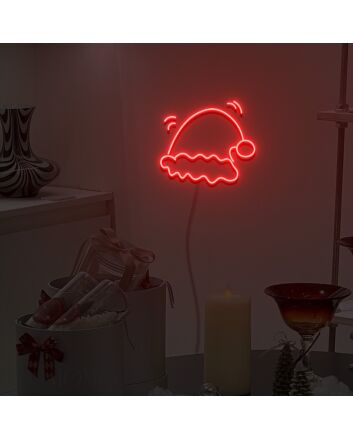 Santa Hat Neon Sign Fashion Custom Neon Sign Lights Night Lamp Led Neon Sign Light For Home Party