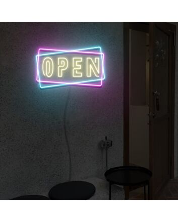Open Neon Sign Lights Night Lamp Led Neon Sign Light For Home Party