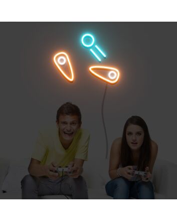 Pinball Bats And Ball Neon Sign Lights Night Lamp Led Neon Sign Light For Home Party