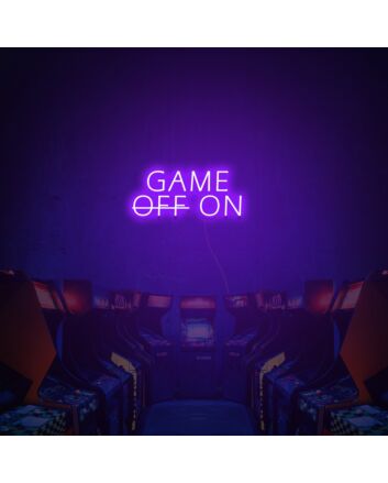 Game On Neon Sign Lights Night Lamp Led Neon Sign Light For Home Party