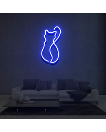Cat Silhouette Neon Sign Lights Night Lamp Led Neon Sign Light For Home Party