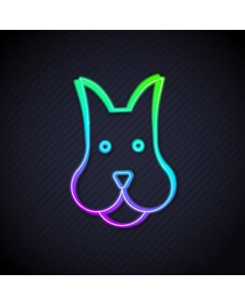 Neon Dog Sign Animal Lights Home And Shops Decor