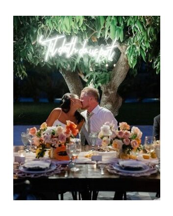 Til Death Do Us Part Neon Sign