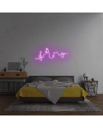 &#39;Music&#39; Neon Sign