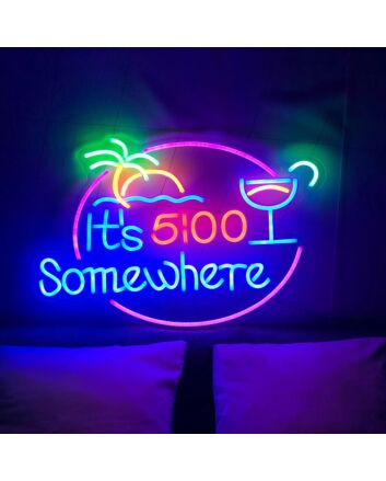 Led Neon Cocktail Sign Bar Neon Light Bar Wall Art Decoration Sign