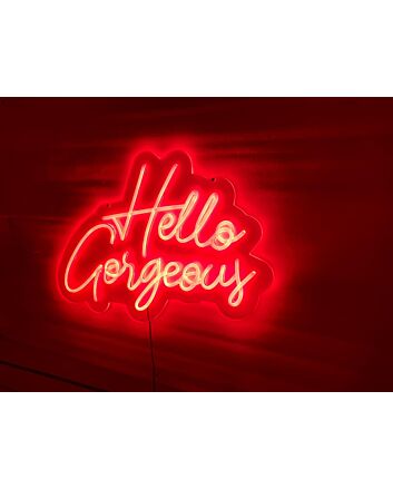 Hello Gorgeous Neon Sign