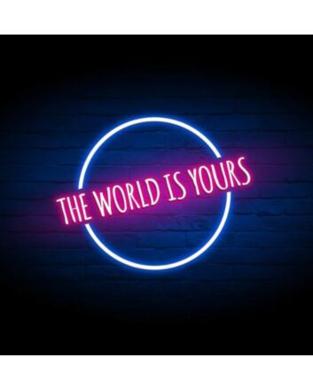 The Word Is Yours Neon Sign