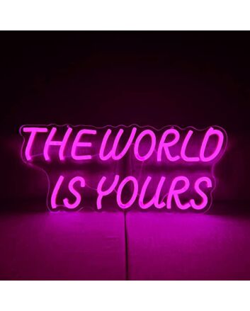 The Word Is Yours Neon Sign
