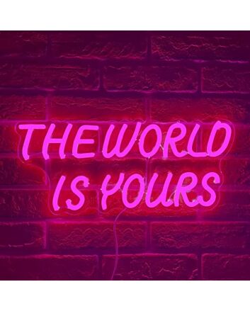 The Word Is Yours Neon Sign