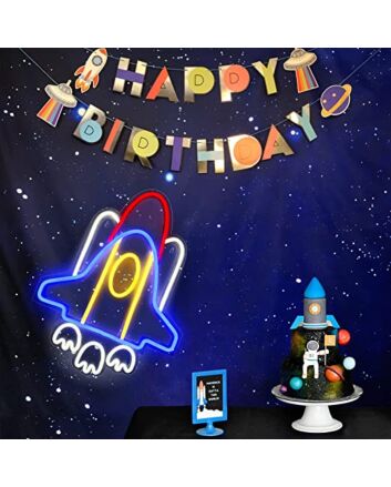 Neon Rocket Led Neon Light Room Decor Cool Party Wall Decoration