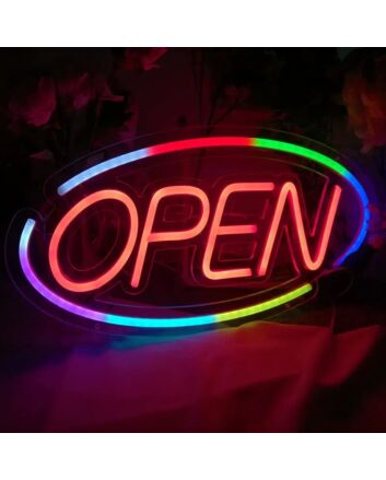 Led Neon Open Sign Attractive Signboard