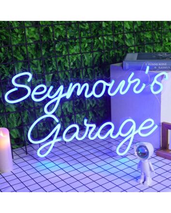 Seymoun&#039;S Garage Neon Sign