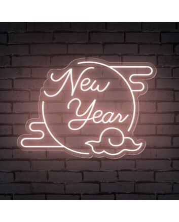 New Year Spring Festival Celebrate Neon Sign