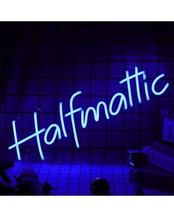 Halfmattic Neon Sign