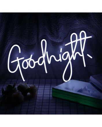 Goodnight Neon Sign