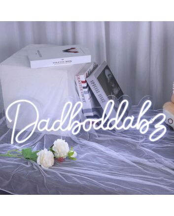 Dadboddab Neon Sign