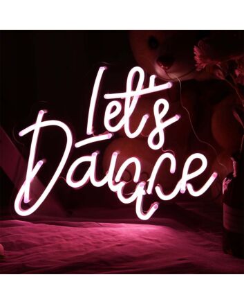 Let's Dance Neon Sign