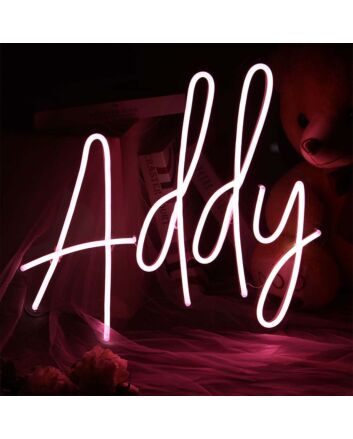 Addy Neon Sign