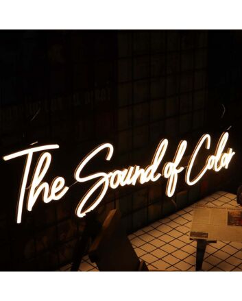 The Sound Of Color Neon Sign