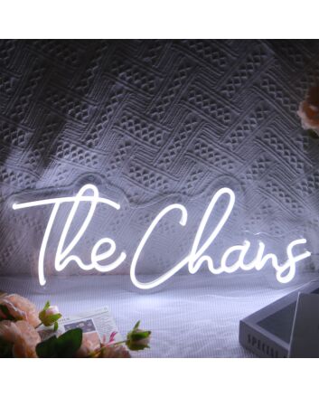 The Chans Neon Sign