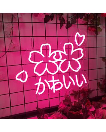 Flower Sakura Led Neon Decor Sign