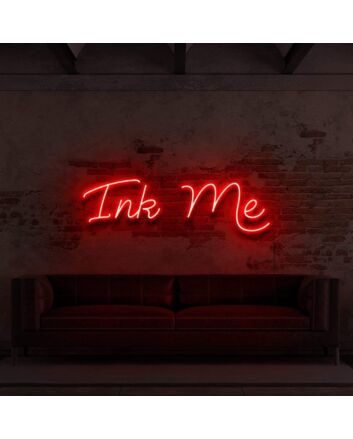 Ink Me For Tattoo Studio Neon Sign
