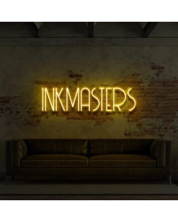 Inkmasters For Tattoo Studio Neon Sign